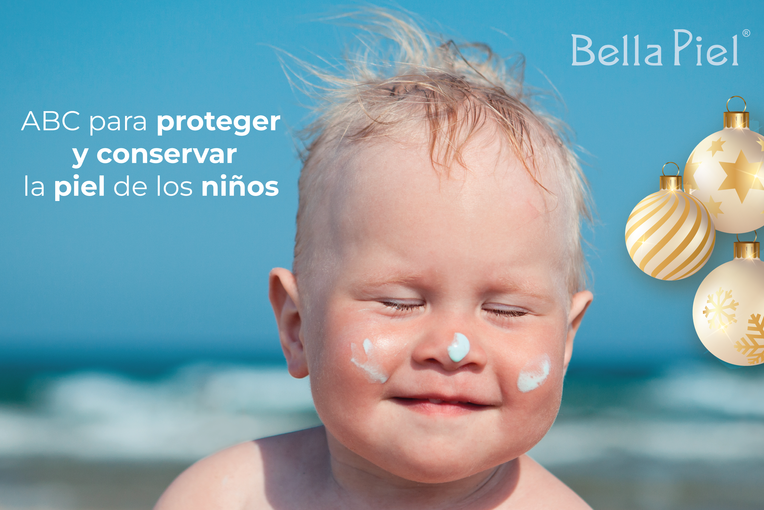 cuidado y protección solar para niños