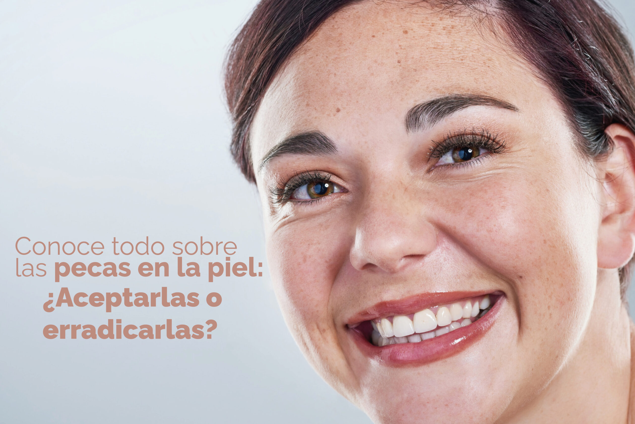 Pecas en la piel